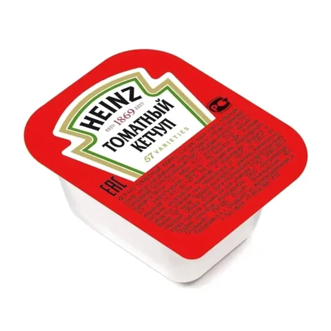 Кетчуп томатный Heinz — Порционный соус Heinz, 25 мл