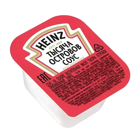 Соус «Тысяча островов» Heinz — Порционный соус Heinz, 25 мл